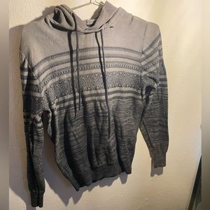 Girls carbon green sweatshirt, hoodie, size medium